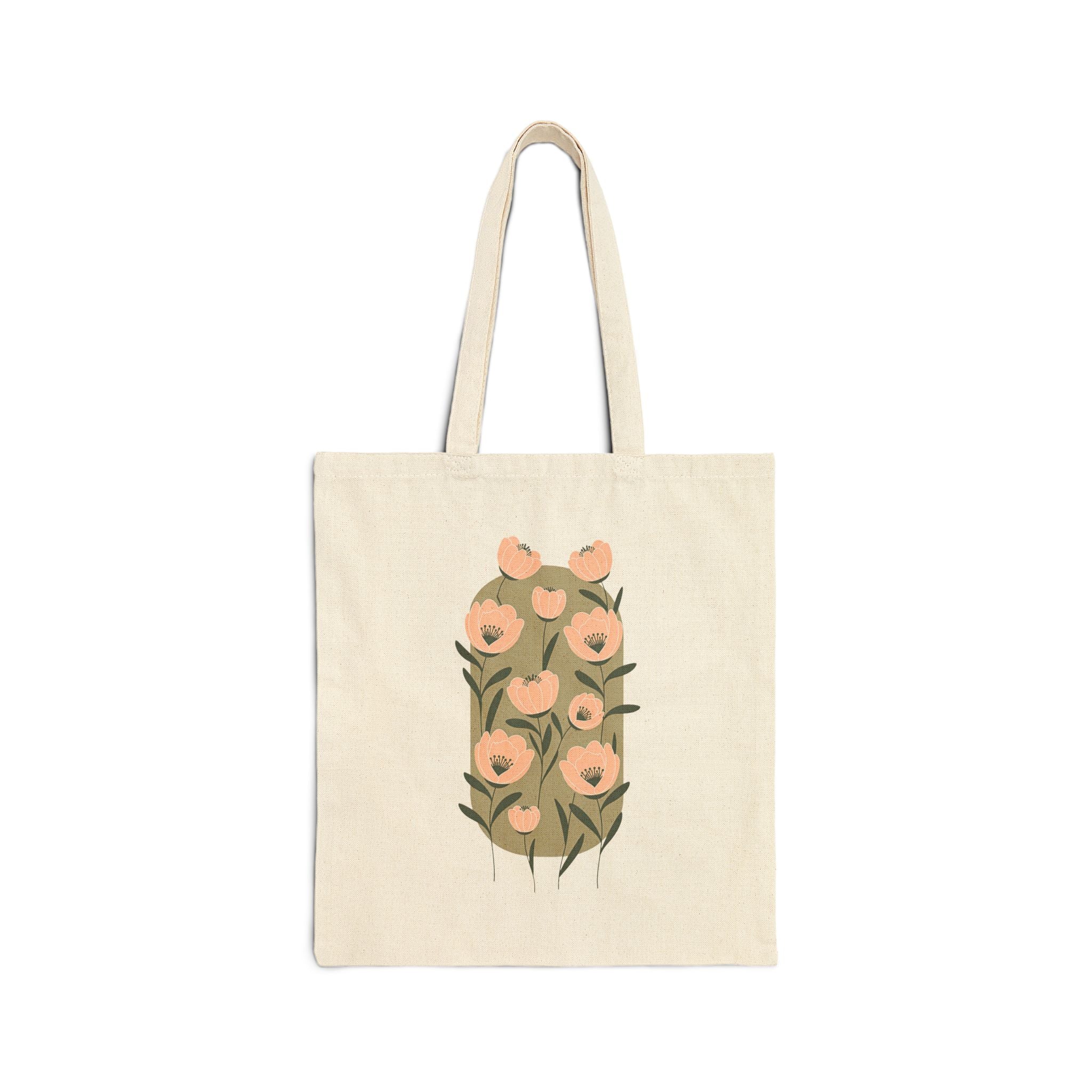 Eco-Friendly Floral Tote Bag for Plant Lovers