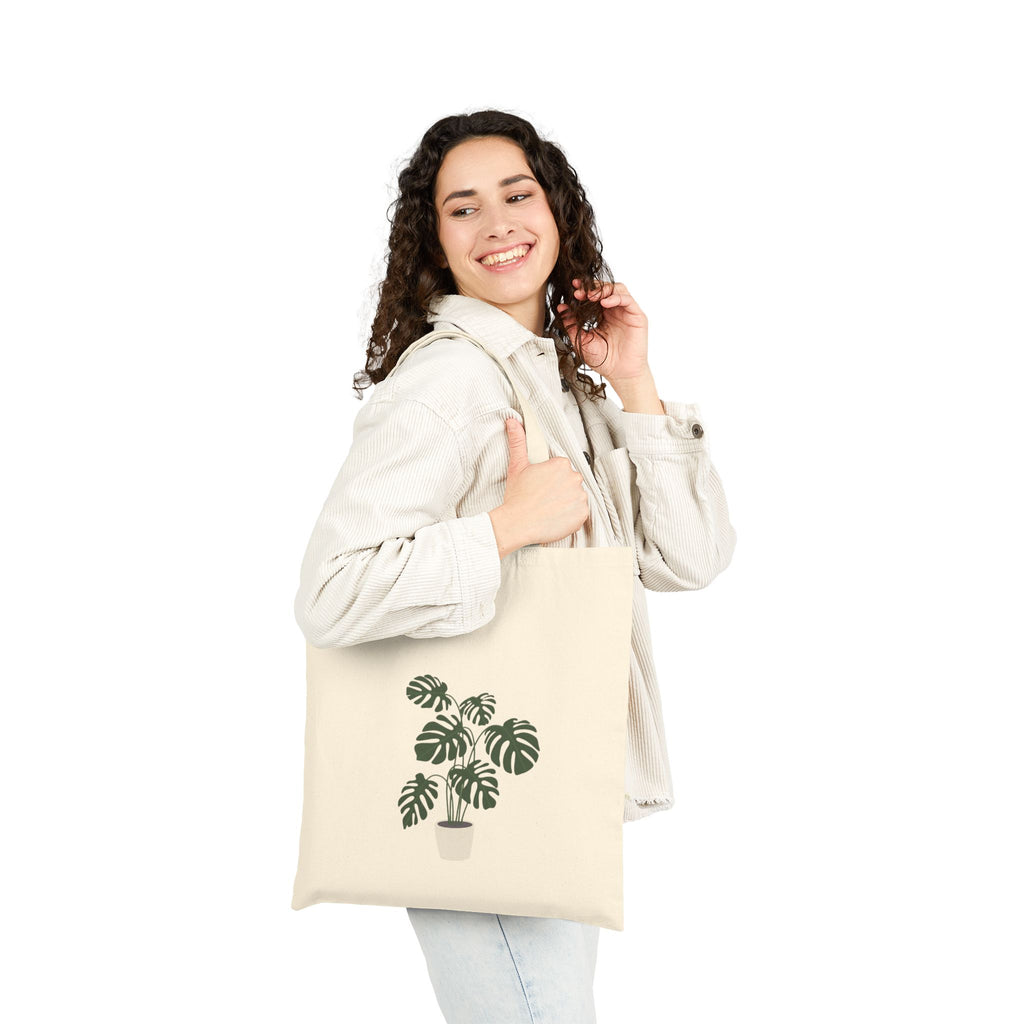 Eco-Friendly Floral Tote Bag for Plant Lovers