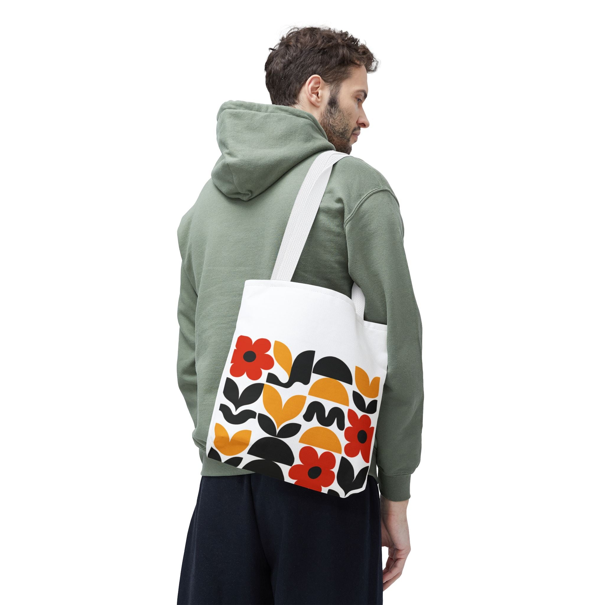 Boho Floral Tote Bag, , Eco-Friendly