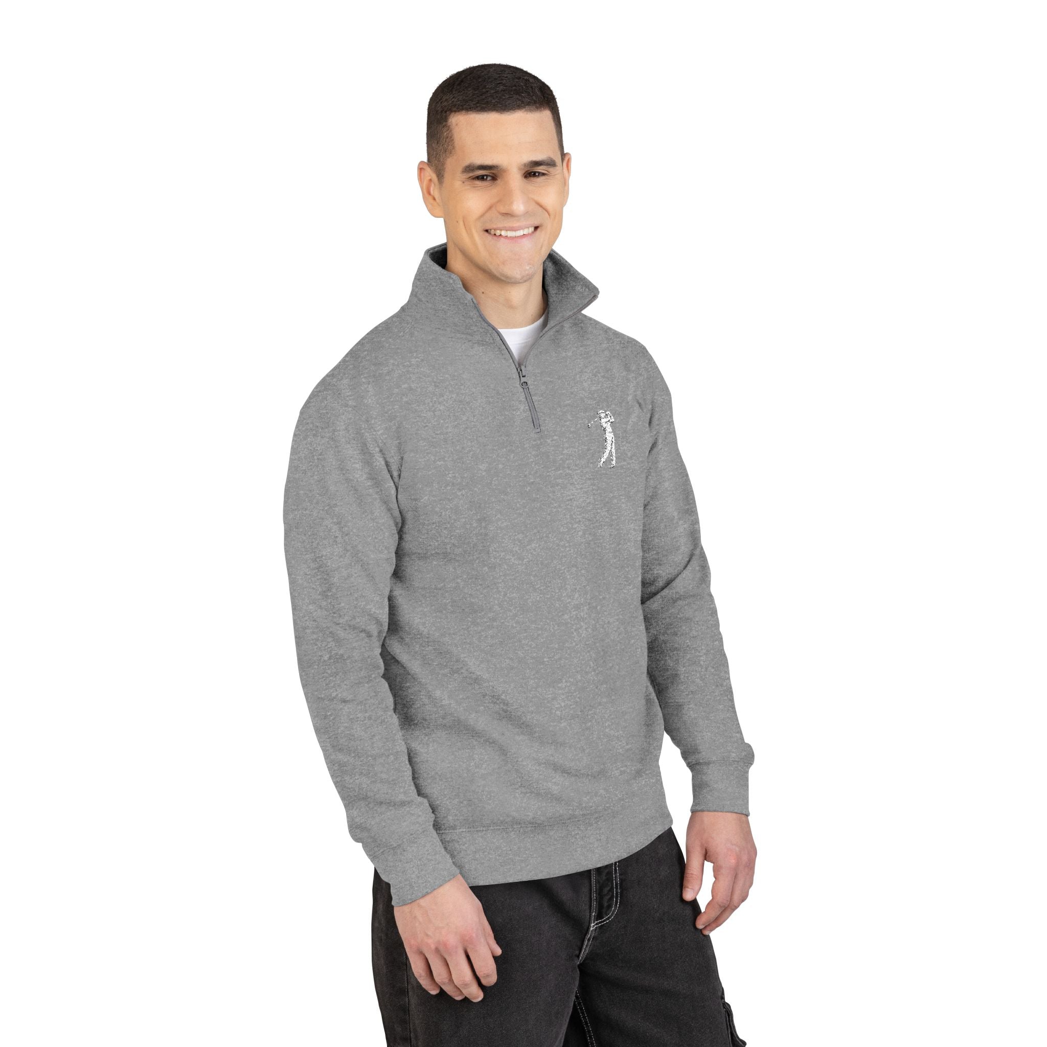Fleece Pullover with golf men