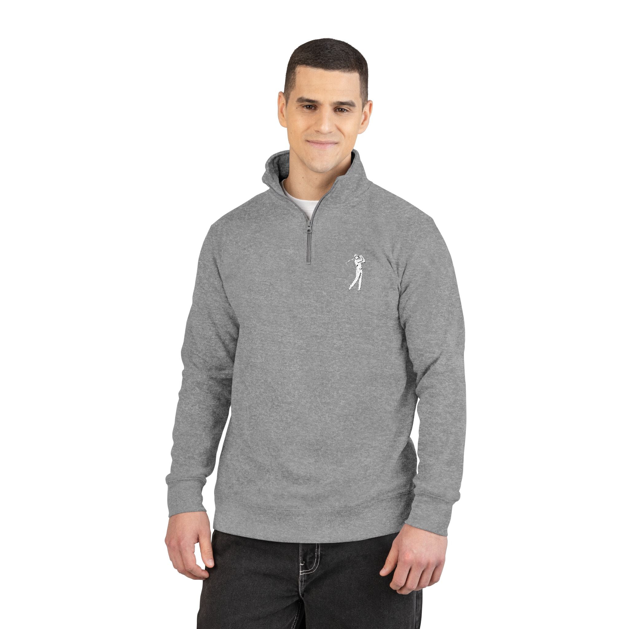 Fleece Pullover with golf men