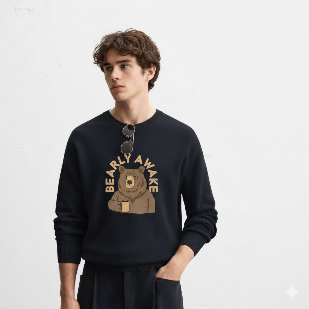 Barely awake sweatshirt