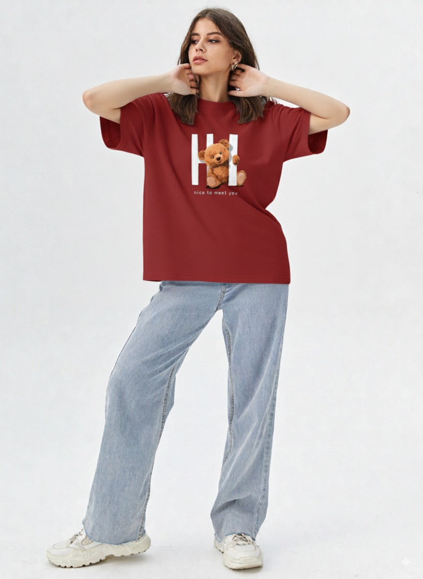 Relaxed fit  Classic T-Shirt for womens